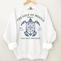 Custom Gulf of Mexico Printed Garments - Personalised Name Gulf of Mexico Themed Printed Trendy T-shirt - A Gift For Family,Friend,BFF - Joliny
