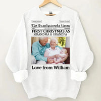 Customized Christmas Apparel - Personalized Nickname and Photo Christmas Memorial Costumes - A Gift For Family,Grandparents,Parents - Joliny