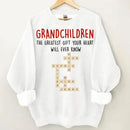 Customized Family T-shirt - Crossword Free Combination Personalized Name Comfort Fashion Clothing - A Gift For Family,Grandma,Grandparent - Joliny