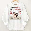 Customized Fun Couple T-shirt - Personalized Name and Cartoon Couple Image Quirky Fun Costume - A Gift For Girlfriend,Boyfriend,Husband,Wife - Joliny