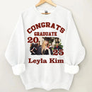 Customized Graduation T-shirts - Fashionable Clothing with Personalized Names, Photos and Years - Gift For Family,Graduate,Grandchildren - Joliny