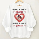 Customized Photo “We Choose to Love Each Other” Valentine's Day Shirt - Gift for a Loved One - Joliny