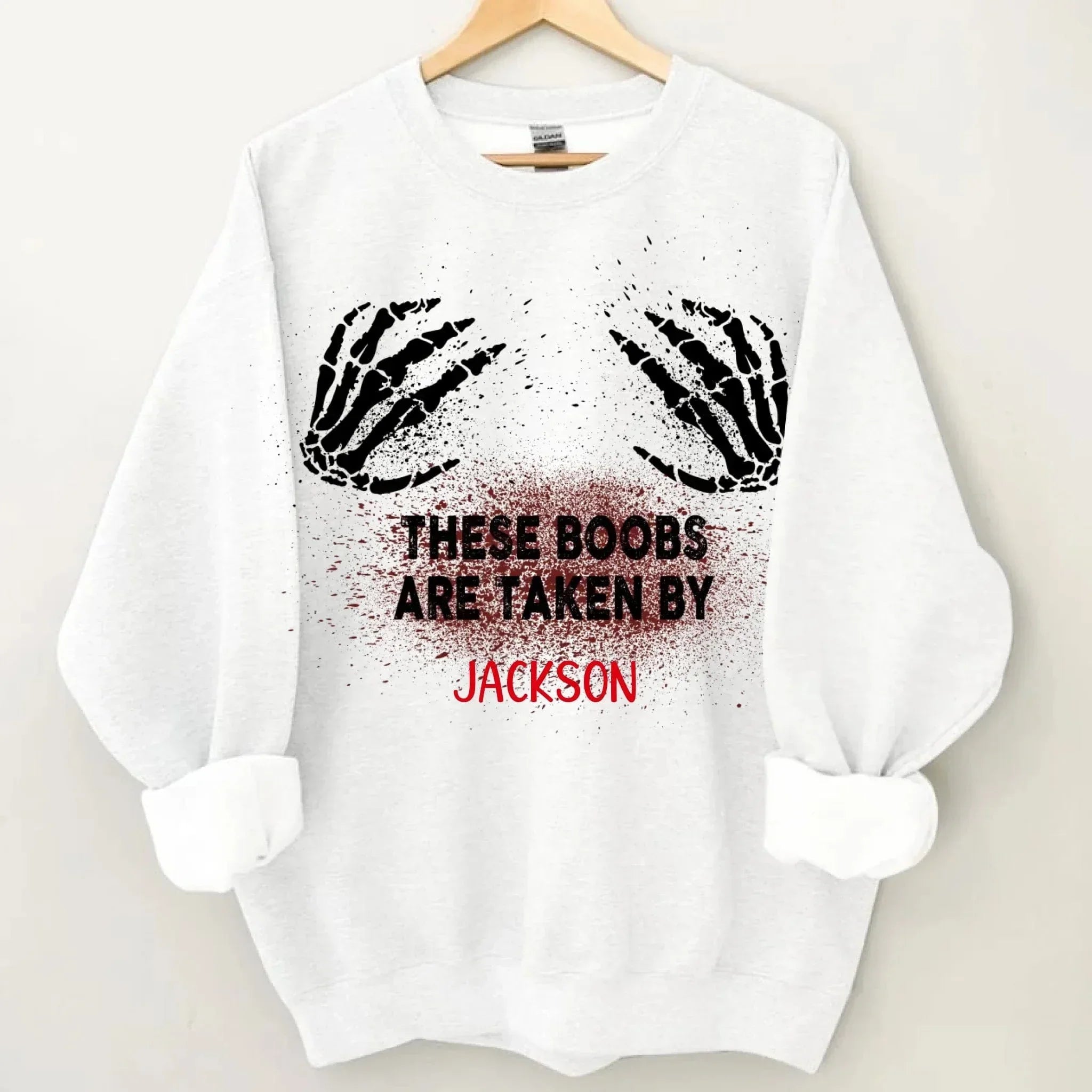 Customized Trend T-shirt - Personalized Name Handprint Pattern Costume - Gifts for Friends,Family,Roommates - Joliny