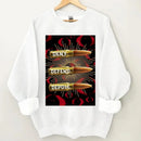 Deny,Defend and Depose Themed Bullet Pattern Clothing - A Gift For Friend,Family,Colleagues,Fellow Student,Roommates - Joliny