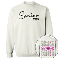 Graduation Season Clothing - Personalized Year and Text Color Graduation-themed Clothing- Gifts for Family,Grandchildren,Graduate - Joliny