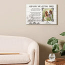 Sympathy Gifts Custom Photo Personalized Canvas Wall Art - For Pet DogCat Owners - Joliny