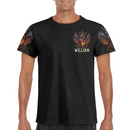 Customized Dragon Pattern Clothing - Personalized Name Oriental Dragon And Sword Full Width Printed Costume - A Gift Fmartial Arts Enthusiastor,Friend,Men - Joliny