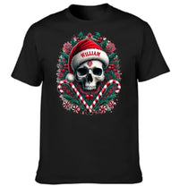 Customized Christmas Themed Skull Pattern Costumes - Personalized Name Christmas Costumes - A Gift For Yourself,Friend,Family,colleagues - Joliny