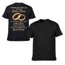 Customized Couple's Theme T-shirt - Personalized Nicknames for Ring Love Letter Clothing - A Gift For Wife,Husband,Girlfriend,Boyfriend - Joliny