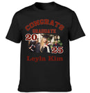 Customized Graduation T-shirts - Fashionable Clothing with Personalized Names, Photos and Years - Gift For Family,Graduate,Grandchildren - Joliny