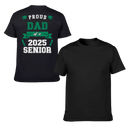 Customized Graduation Theme T-shirt - Personalised Title,Year,Name Graduation Season Apparel - A Gift For Family,BFF,Brother,Sister,Friend - Joliny