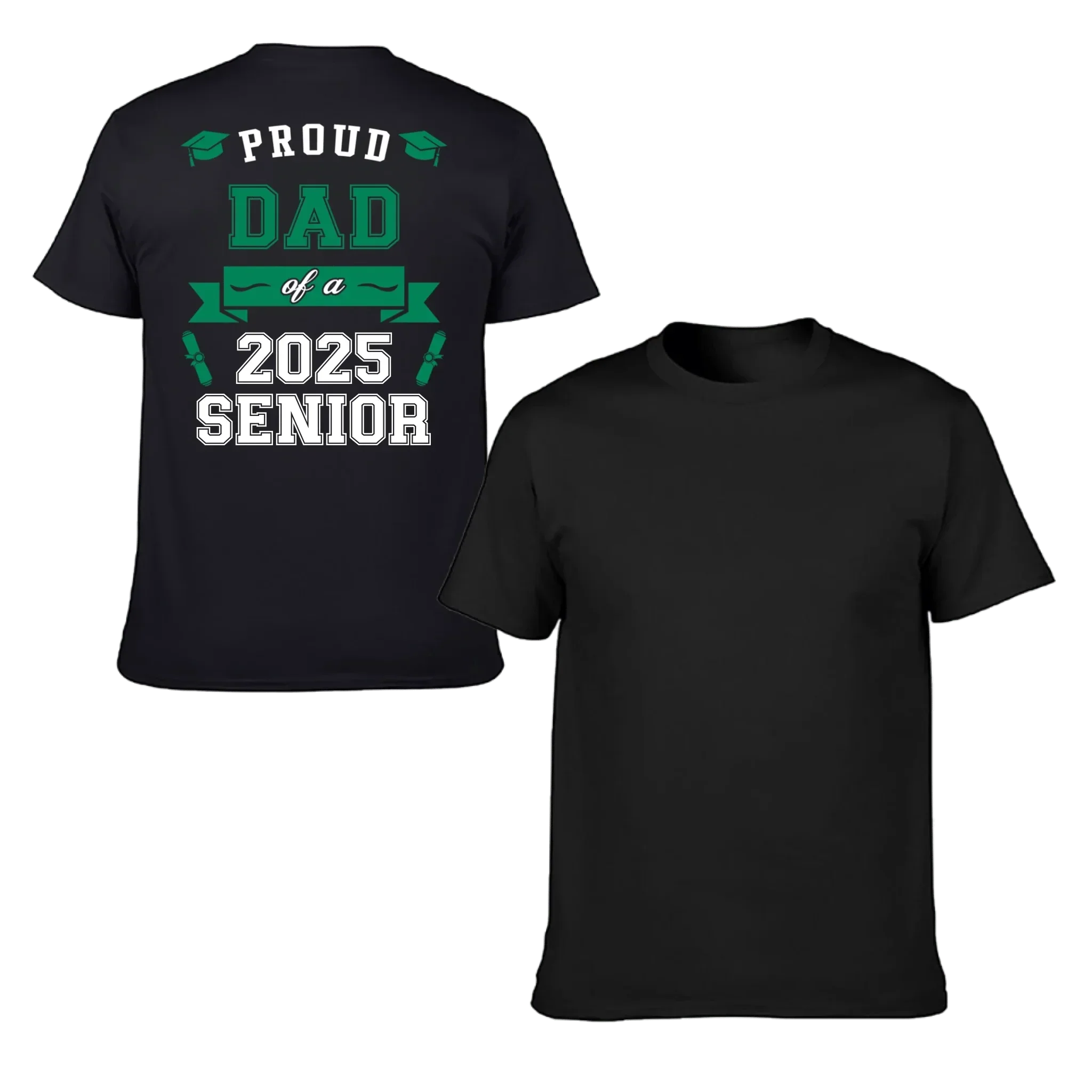 Customized Graduation Theme T-shirt - Personalised Title,Year,Name Graduation Season Apparel - A Gift For Family,BFF,Brother,Sister,Friend
