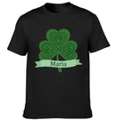 Customized St. Patrick's Day T-shirt - Personalized Name Green Clover Lucky Costume - A Gift For Friend,Family,Roommates,BFF - Joliny