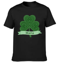 Customized St. Patrick's Day T-shirt - Personalized Name Green Clover Lucky Costume - A Gift For Friend,Family,Roommates,BFF - Joliny