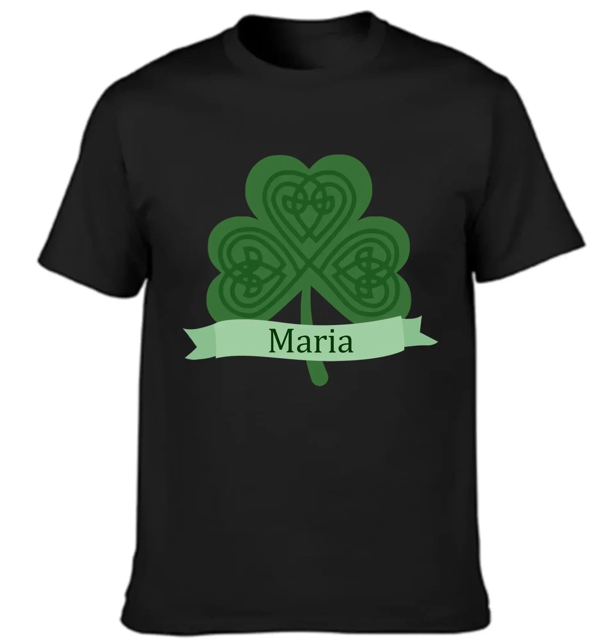 Customized St. Patrick's Day T-shirt - Personalized Name Green Clover Lucky Costume - A Gift For Friend,Family,Roommates,BFF - Joliny