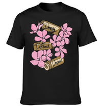 Deny,Defend and Depose Themed Bullet and Flower Clothing - A Gift For Friend,Family,Colleagues,Fellow Student,Roommates - Joliny