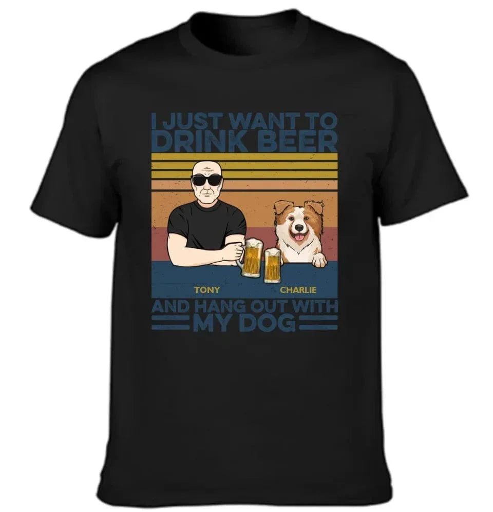 Me And My Dog Customized Costumes - Personalized Character, Name And Puppy Print Clothes - A Gift For Dog Owners,Dog Lovers - Joliny