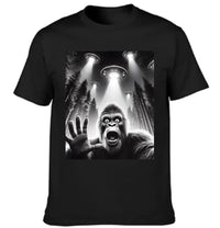 Terrified Orangutan and UFO Selfie Fun Costume - A Gift For Friend,Family,Colleagues,Fellow Student,Roommates - Joliny