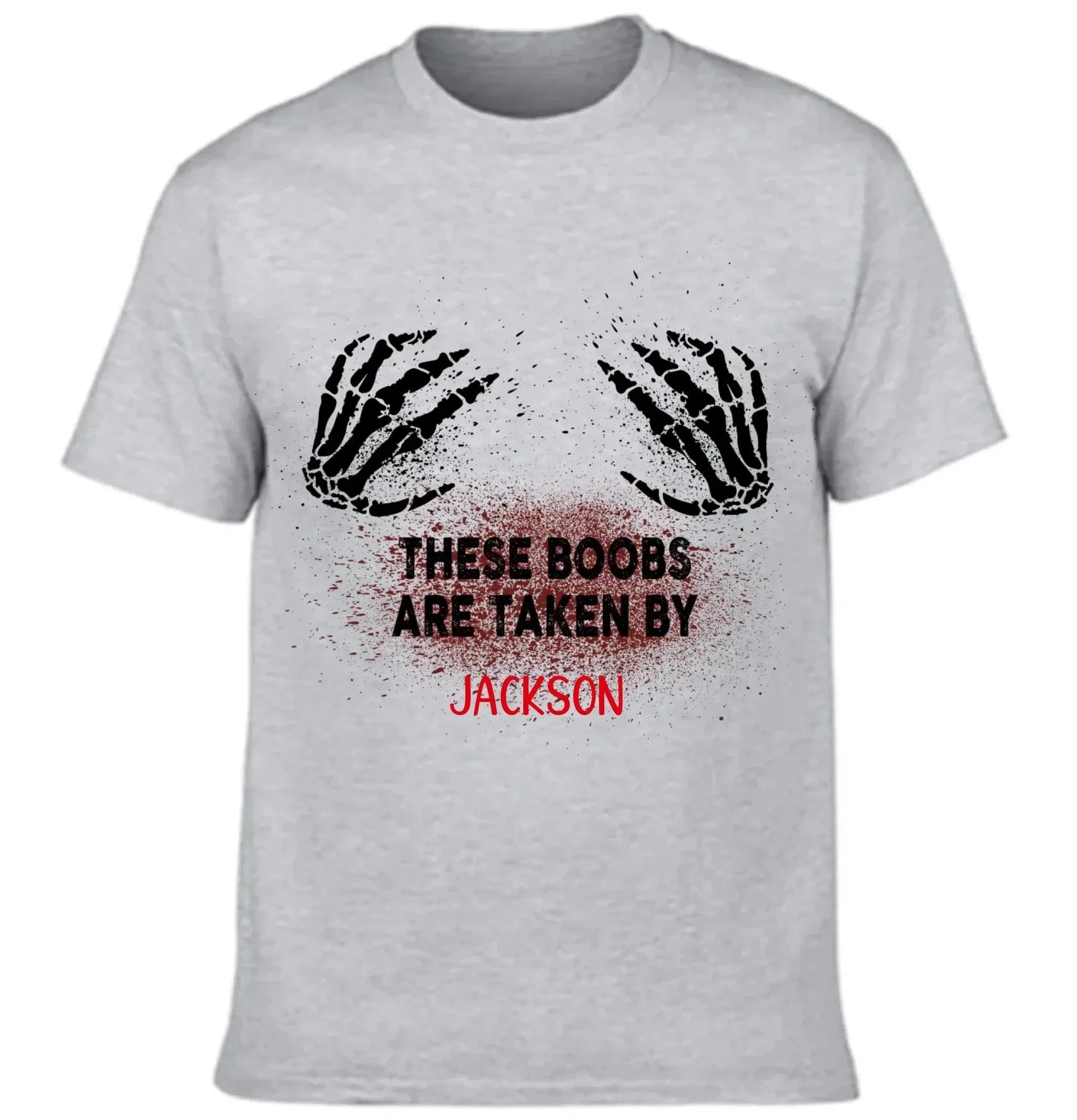 Customized Trend T-shirt - Personalized Name Handprint Pattern Costume - Gifts for Friends,Family,Roommates - Joliny