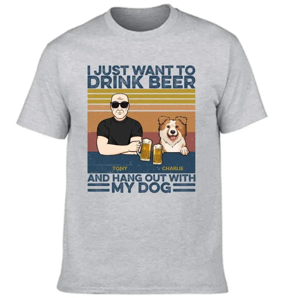 Me And My Dog Customized Costumes - Personalized Character, Name And Puppy Print Clothes - A Gift For Dog Owners,Dog Lovers - Joliny