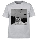 Weird Theme Kittens and UFO Clothe - A Gift For Friend,Family,Colleagues,Fellow Student,Roommates - Joliny