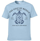 Custom Gulf of Mexico Printed Garments - Personalised Name Gulf of Mexico Themed Printed Trendy T-shirt - A Gift For Family,Friend,BFF - Joliny
