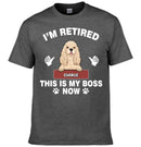 Customized Pet Themed T-shirt - Personalize Fashionable Clothing with Different Breed Pet Prints and Names - A Gift For Pet Lovers,Pet Owners - Joliny