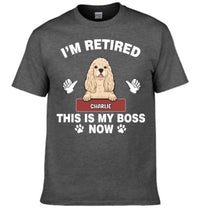 Customized Pet Themed T-shirt - Personalize Fashionable Clothing with Different Breed Pet Prints and Names - A Gift For Pet Lovers,Pet Owners - Joliny