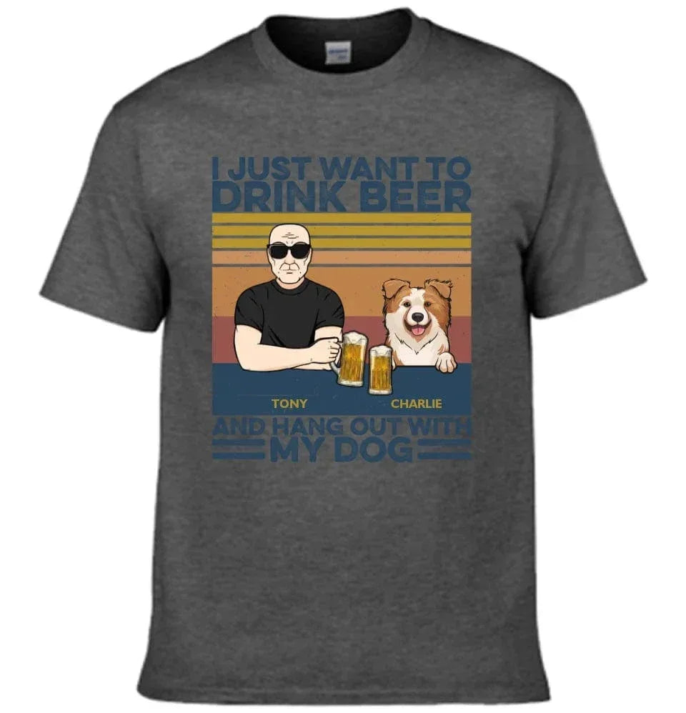 Me And My Dog Customized Costumes - Personalized Character, Name And Puppy Print Clothes - A Gift For Dog Owners,Dog Lovers - Joliny