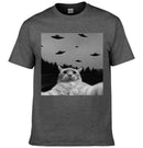 Weird Theme Kittens and UFO Clothe - A Gift For Friend,Family,Colleagues,Fellow Student,Roommates - Joliny