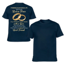 Customized Couple's Theme T-shirt - Personalized Nicknames for Ring Love Letter Clothing - A Gift For Wife,Husband,Girlfriend,Boyfriend - Joliny