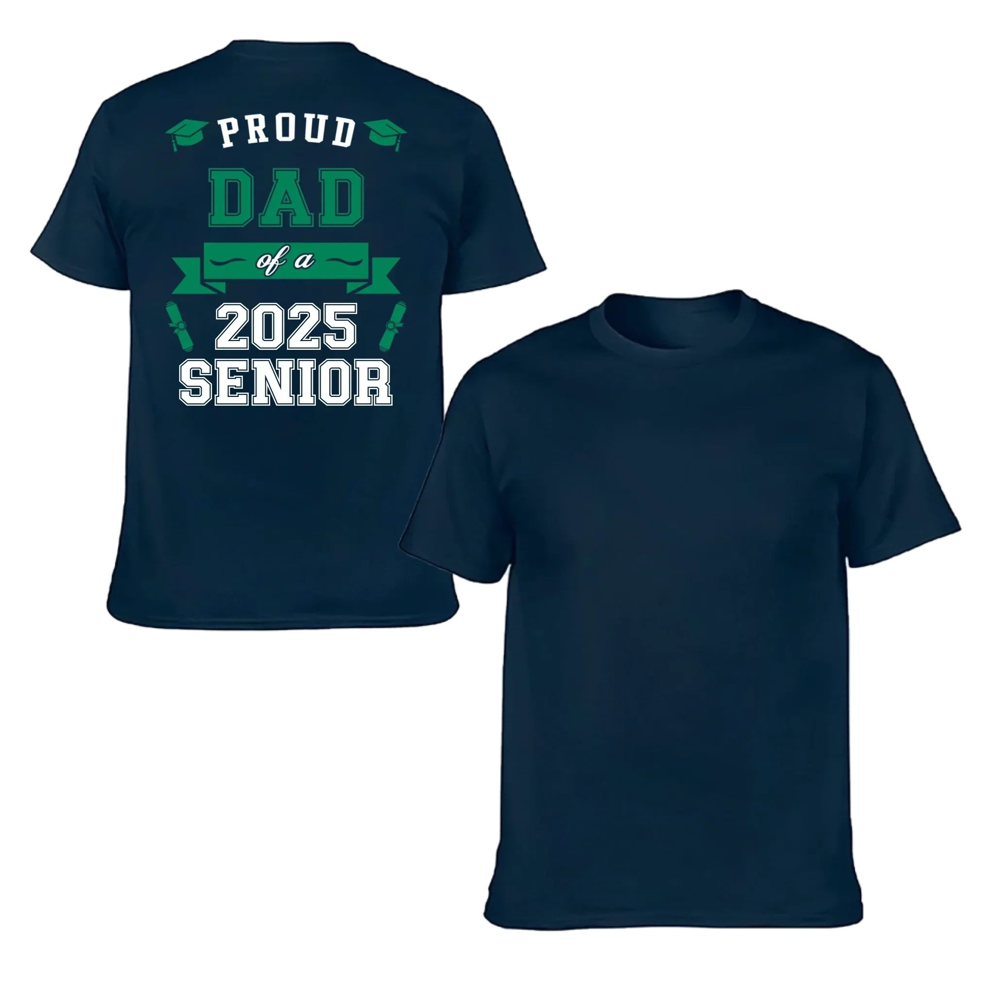 Customized Graduation Theme T-shirt - Personalised Title,Year,Name Graduation Season Apparel - A Gift For Family,BFF,Brother,Sister,Friend