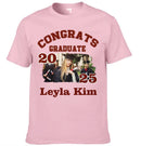 Customized Graduation T-shirts - Fashionable Clothing with Personalized Names, Photos and Years - Gift For Family,Graduate,Grandchildren - Joliny