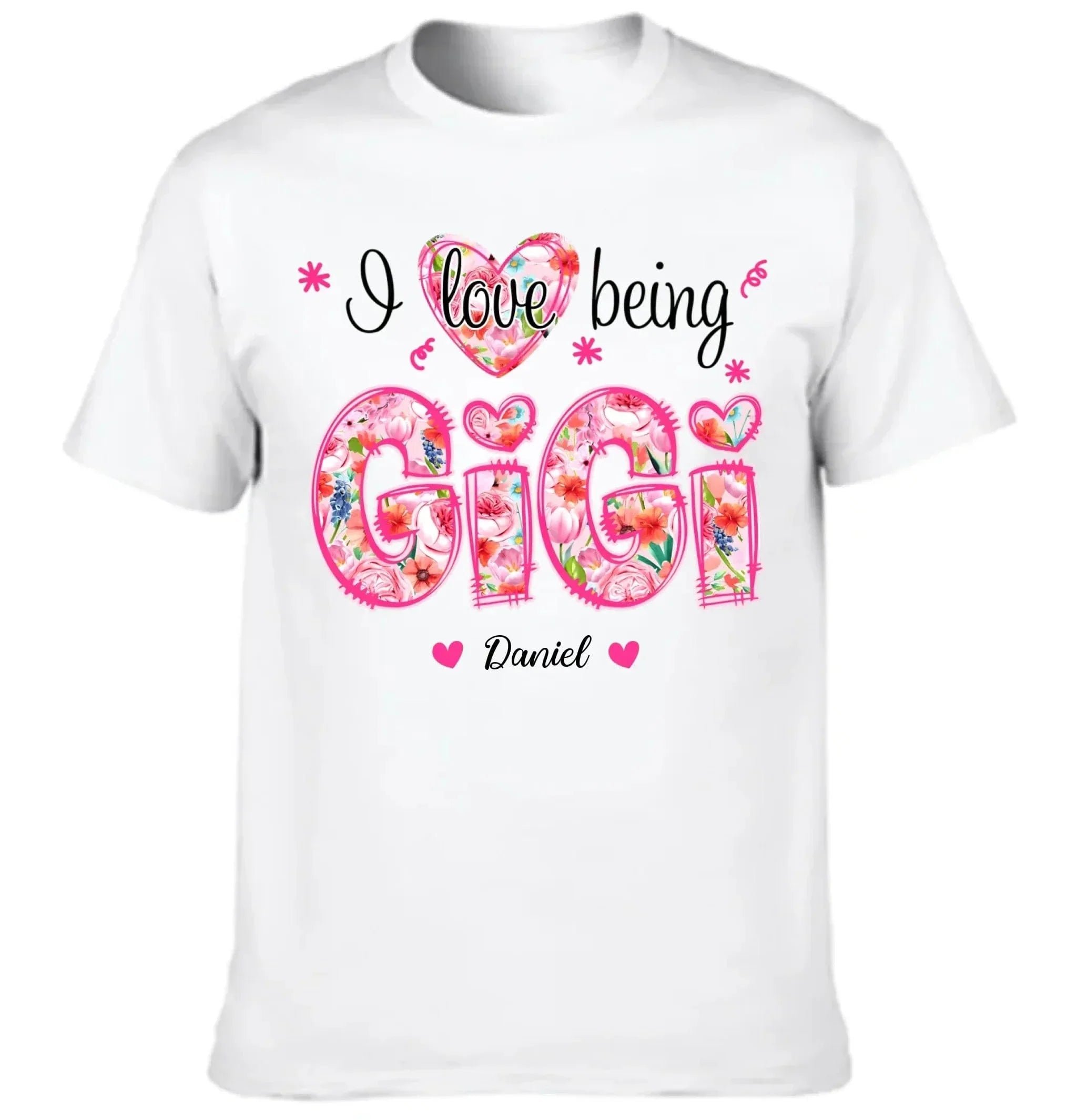 Custom-made Clothing to Express Love - Clothes with Personalized Nicknames and Names Full of Love - Gift For Family,Mom,Grandma,Friend,BFF