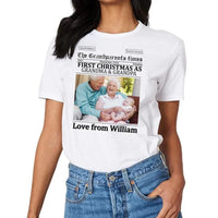 Customized Christmas Apparel - Personalized Nickname and Photo Christmas Memorial Costumes - A Gift For Family,Grandparents,Parents - Joliny