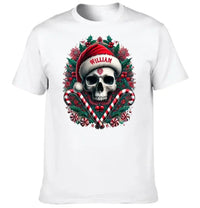 Customized Christmas Themed Skull Pattern Costumes - Personalized Name Christmas Costumes - A Gift For Yourself,Friend,Family,colleagues - Joliny