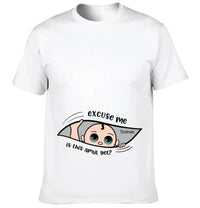 Customized Maternity Clothe - Personalized Cartoon Baby Image,Name and Month for Mom-To-Be Clothing - A Gift For Maternal,Wife - Joliny