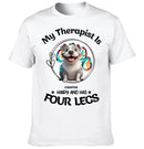 Customized Puppy Themed T-shirt - Personalized Puppy Pattern and Name Pet Memorial Clothes - A Gift For Dog Lovers,Dog Owners - Joliny