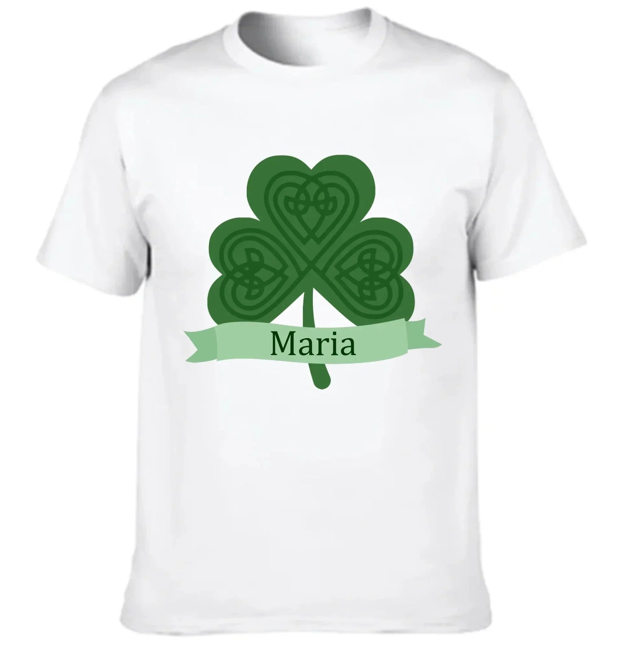 Customized St. Patrick's Day T-shirt - Personalized Name Green Clover Lucky Costume - A Gift For Friend,Family,Roommates,BFF - Joliny