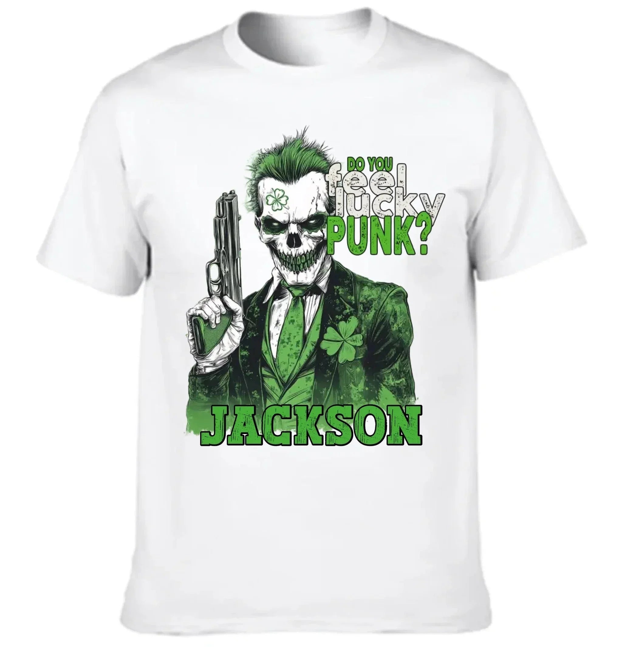 Customized St. Patrick's Day T-shirt - Personalized Name Lucky Harry Clothes - A Gift For Friend,Family,Holiday Enthusiasts,Roomates - Joliny