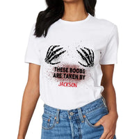 Customized Trend T-shirt - Personalized Name Handprint Pattern Costume - Gifts for Friends,Family,Roommates - Joliny