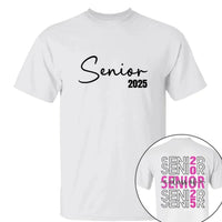 Graduation Season Clothing - Personalized Year and Text Color Graduation-themed Clothing- Gifts for Family,Grandchildren,Graduate - Joliny