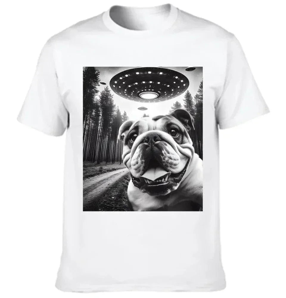 Pug and UFO Encounter Theme Costume - A Gift For Friend,Family,Colleagues,Fellow Student,Roommates - Joliny