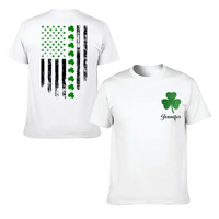 St. Patrick'S Day Flag Shamrock Personalized Name Custom Printed T-Shirt Sweatshirt - Gift For Family, Friends And Loved Ones - Joliny