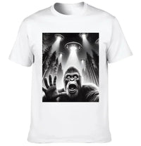 Terrified Orangutan and UFO Selfie Fun Costume - A Gift For Friend,Family,Colleagues,Fellow Student,Roommates - Joliny