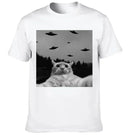 Weird Theme Kittens and UFO Clothe - A Gift For Friend,Family,Colleagues,Fellow Student,Roommates - Joliny