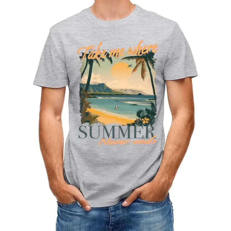 Take Me Where Summer Never Ends Summer T-Shirt - Joliny