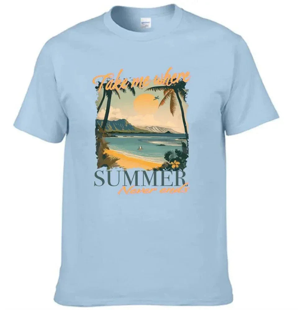 Take Me Where Summer Never Ends Summer T-Shirt - Joliny