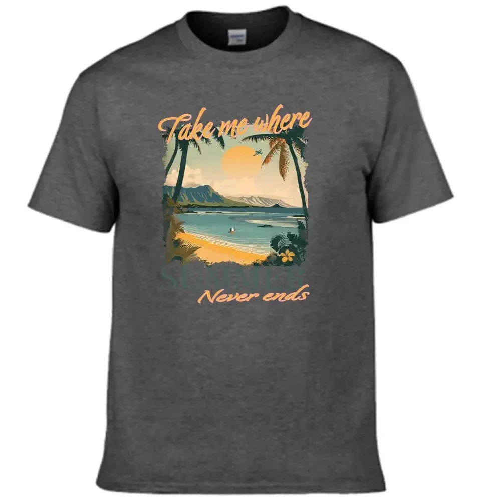 Take Me Where Summer Never Ends Summer T-Shirt - Joliny
