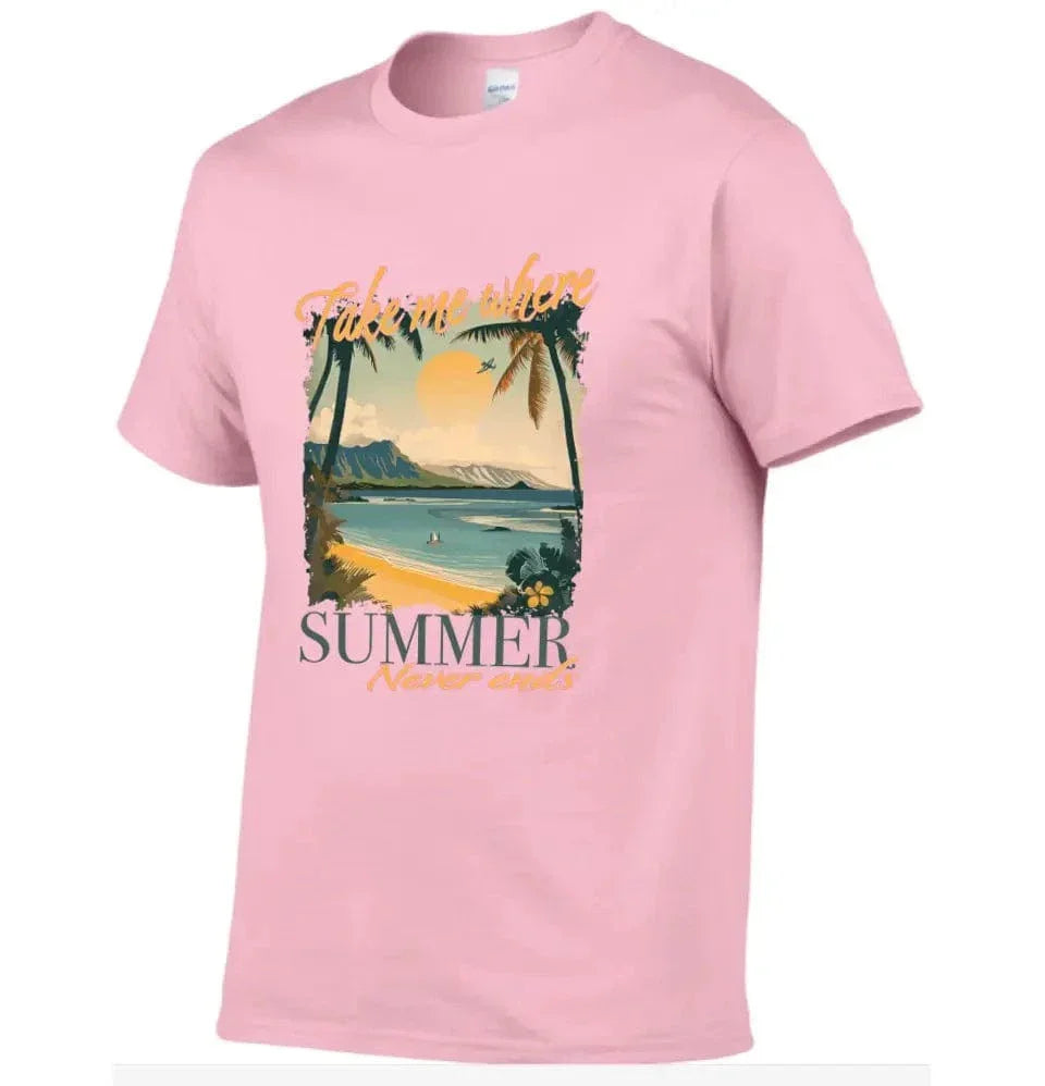 Take Me Where Summer Never Ends Summer T-Shirt - Joliny